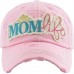 HITW  Vintage Distressed Ball Cap Hat Ladies Styles "MOM LIFE"  eb-60013267